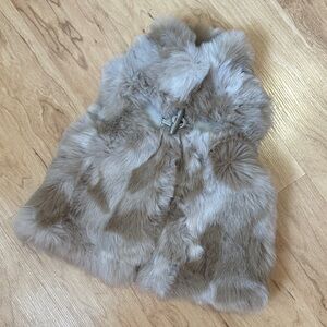 Faux Fur Baby Vest | Koalakids